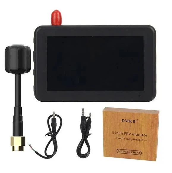 FPV монітор DMKR LS-5804 3", 480x320, 40 каналів Автопошук-thumb-1