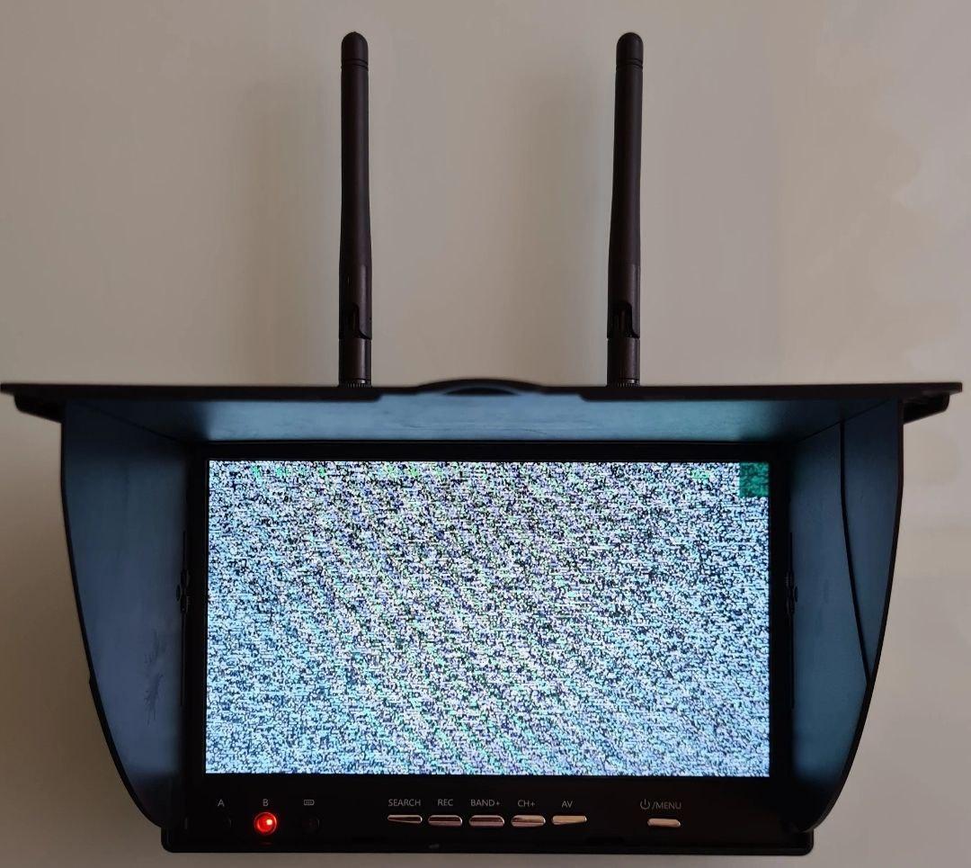 Монітор для FPV LCD5802D 5802 5.8G 40CH 7-дюймовий із вбудованим акумулятором та записом відео -thumb-1