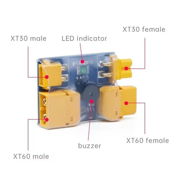 Запобіжник iFlight XT30/XT60 smoke stopper для FPV дронів-thumb-1
