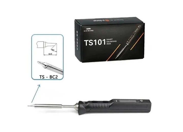 Програмований електричний паяльник Miniware TS101 65 Вт (жало TS-BC2)-thumb-1