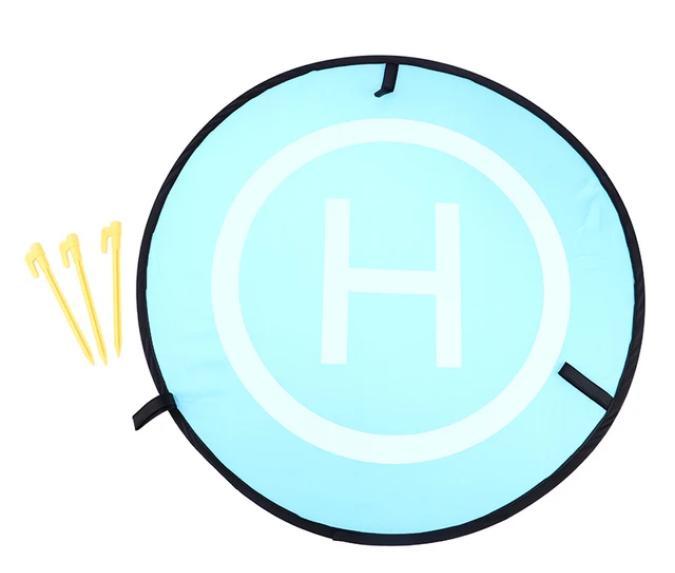 Злітно-посадковий майданчик для квадрокоптера/FPV 55см, Синій-2