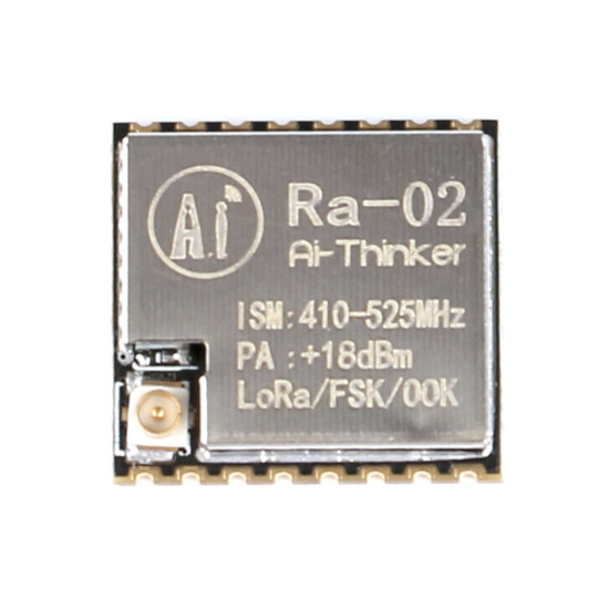 Бездротовий трансівер LoRa Ra-02 на чіпі SX1278 (410-525МГц)-1