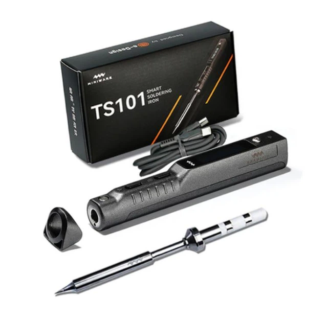 Програмований електричний паяльник Miniware TS101 65 Вт (жало TS-BC2)