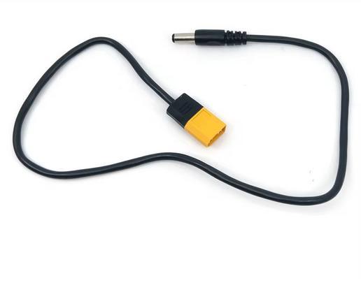 Кабель живлення паяльника TS101 від LiPo батареї XT60, 50см-thumb-1